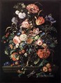 Flowers In Glass And Fruits Dutch Baroque Jan Davidsz de Heem